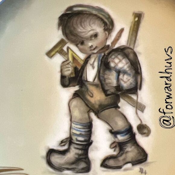 1972 Schmid “Mother’s Day” Plate – Berta Hummel – Limited Edition – No Box - Picture 4 of 6